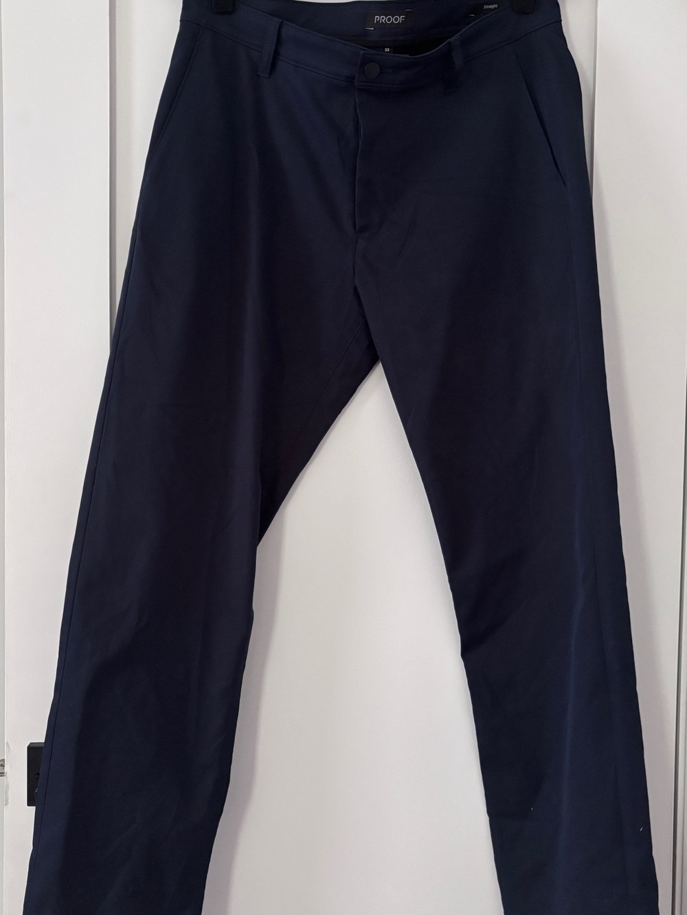 Proof Navy Men's Dress Pants — Stretch Performance Trousers